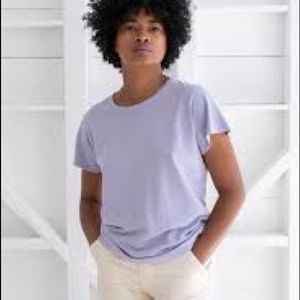 Jungmaven Ojai tee lavender size XS cropped good condition
